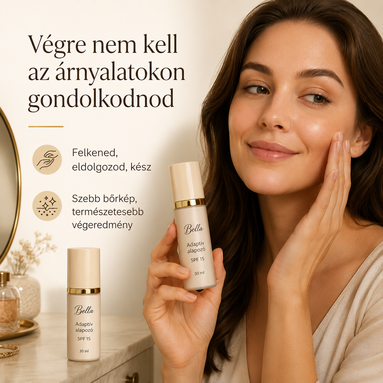 Bella - Adaptív színváltós alapozó