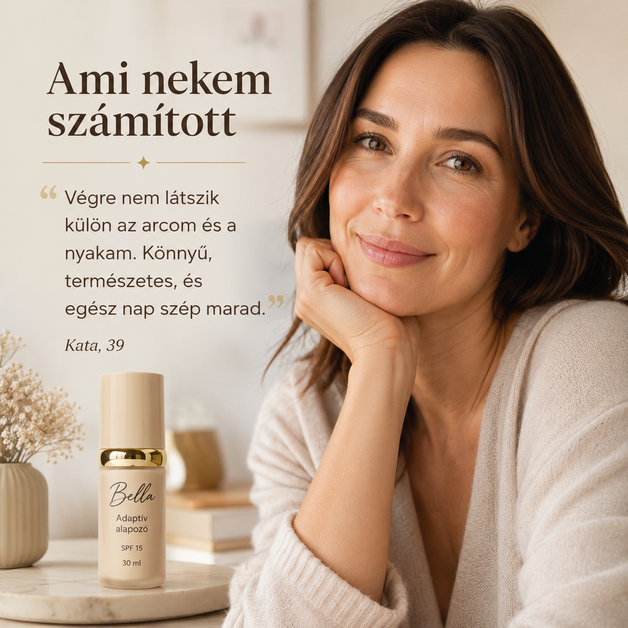 Bella - Adaptív színváltós alapozó